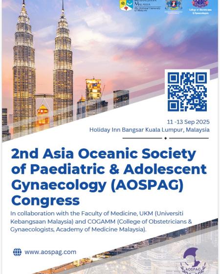 Asia Oceanic Society of Paediatric and Adolescent Gynaecology (AOSPAG) Congress