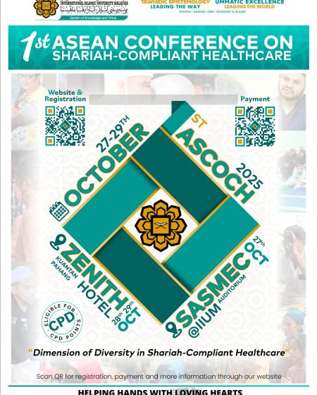 1st Asean Conference on Shariah-compliant Healthcare